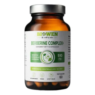 BIOWEN BERBERINE COMPLEX+ BERBERYNA CUKIER CHOLESTEROL TRAWIENIE GLUKOZA — zdjęcie 1