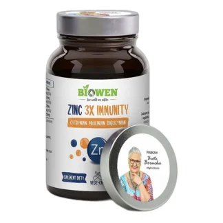 BIOWEN CYNK COMPLEX 3X CYTRYNIAN DIGLICYNIAN PIKOLINIAN ODPORNOŚĆ 100 kaps — zdjęcie 1