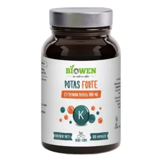 BIOWEN POTAS FORTE CYTRYNIAN 1100mg VEGE SERCE CIŚNIENIE MIĘŚNIE 100 kaps — zdjęcie 1